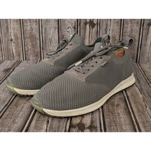 Sz 14 Mens True Linkswear All Day Knit II Gray Athletic Golf Shoes Sneakers VGUC